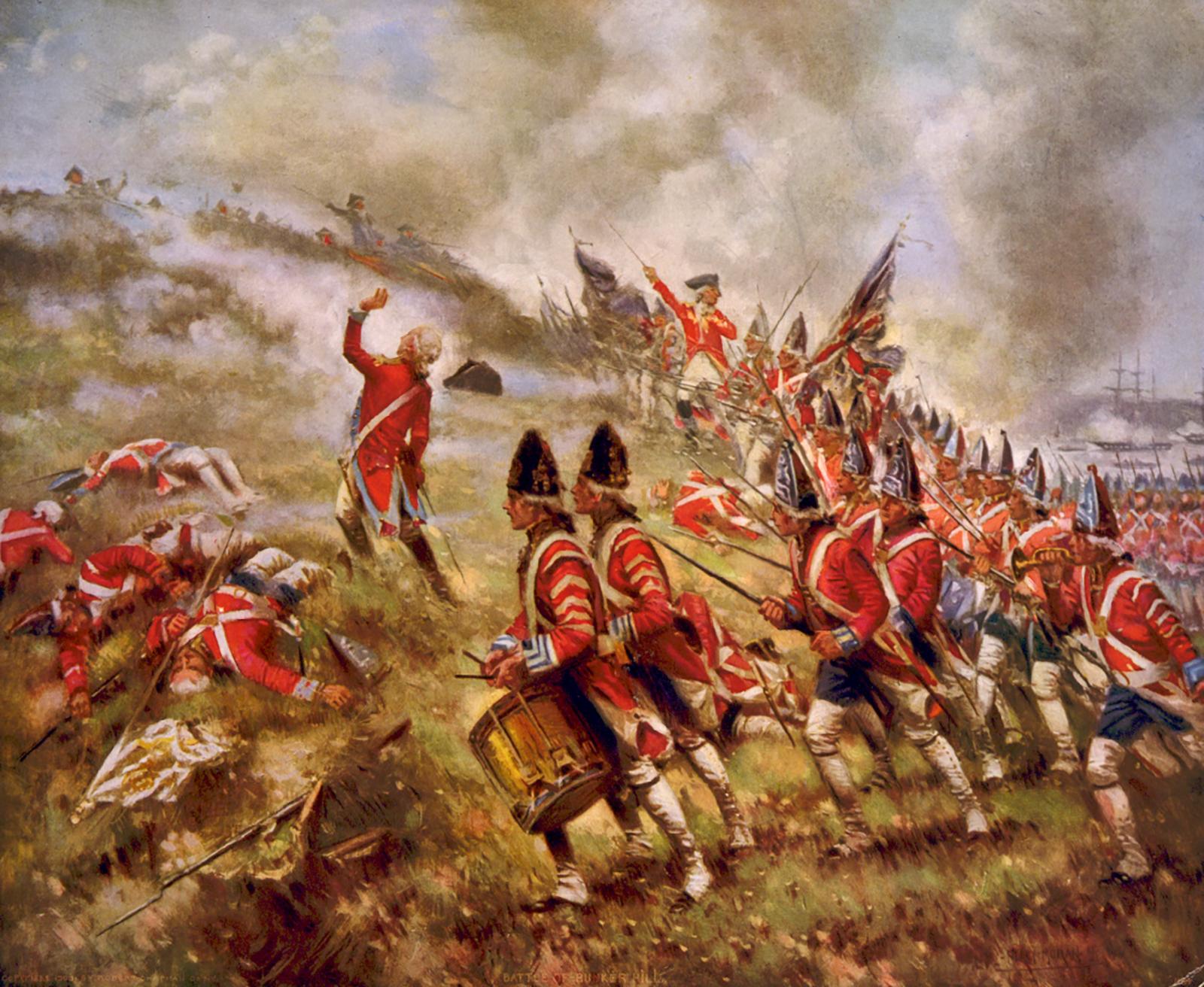 Edward Percy Moran, Battle of Bunker Hill